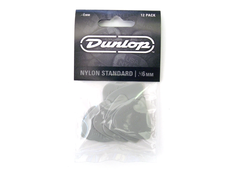 Dunlop 44P.46 Nylon 0.46 Plekter 12-pack 